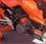 Crash Pady (Upper) R&G do KTM 990/990R Super Duke & 990SM 08-