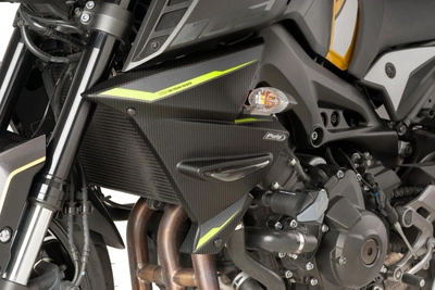 Boczne panele chłodnicy do Yamaha MT-09 17-20 (z kierunkowskazami)