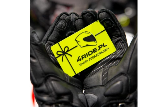 Karta podarunkowa 4ride dla motocyklisty