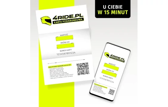 Voucher podarunkowy 4ride online dla motocyklisty 1