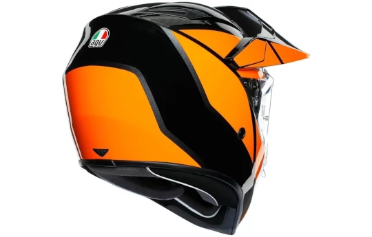 Kask integralny AGV AX9 ATLANTE WHITE/BLUE/RED biały niebieski czerwony