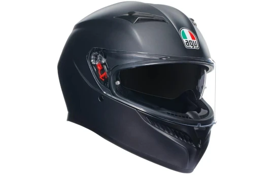 Kask integralny AGV K3 KAMALEON BLACK/RED/GREEN czarny czerwony zielony