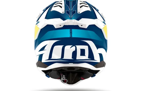 Kask cross AIROH AVIATOR 3 LEADER YELLOW GLOSS szary czarny żółty