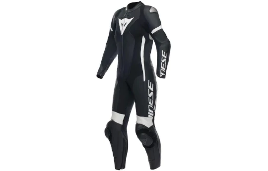 Kombinezon jednoczęściowy damski DAINESE GROBNIK PERFORATED LADY BLACK/WHITE czarny biały
