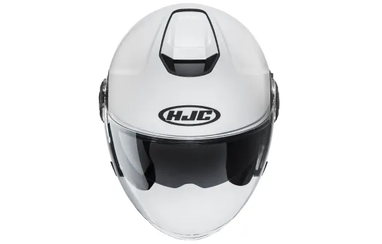 Kask otwarty HJC I40N VISION WHITE/RED biały czerwony