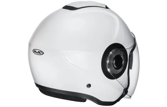 Kask otwarty HJC I40N VISION WHITE/RED biały czerwony
