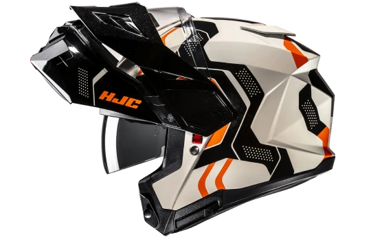 Kask szczękowy HJC I80 IMES WHITE/BLUE biały niebieski