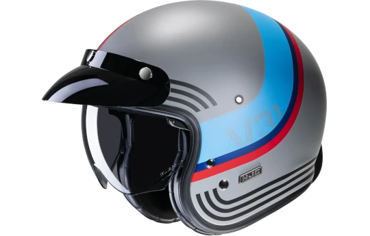 Kask otwarty HJC V31 FIRO BLACK czarny