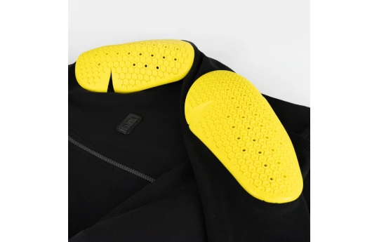 Bluza motocyklowa KNOX SHIELD HOODY BLACK czarny