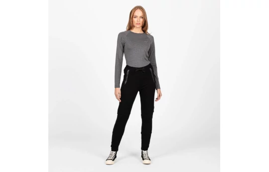 Jeansy motocyklowe KNOX SHIELD JOGGING BLACK czarny