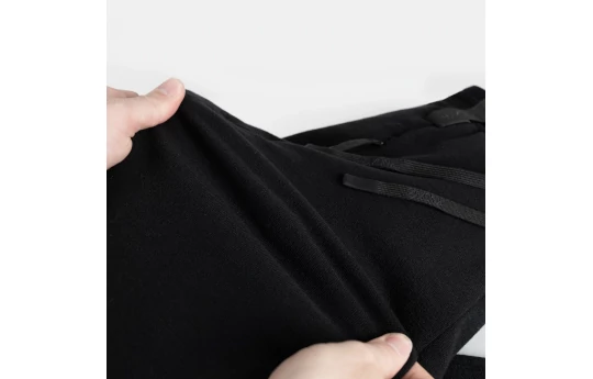 Jeansy motocyklowe KNOX SHIELD JOGGING BLACK czarny