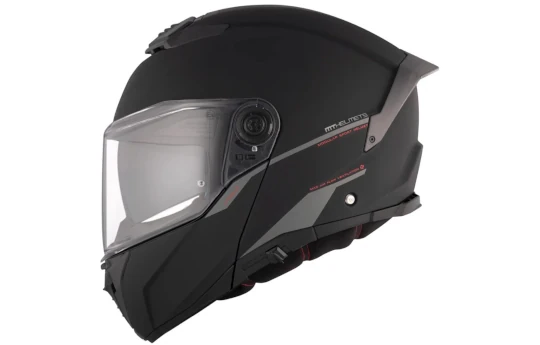 Kask szczękowy MT ATOM 2 SV STRANGE BLACK/WHITE czarny biały
