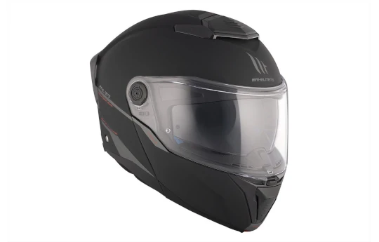 Kask szczękowy MT ATOM 2 SV STRANGE BLACK/WHITE czarny biały