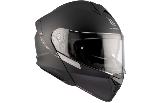 Kask szczękowy MT GENESIS SV SOLID GLOSS PEARL WHITE biały