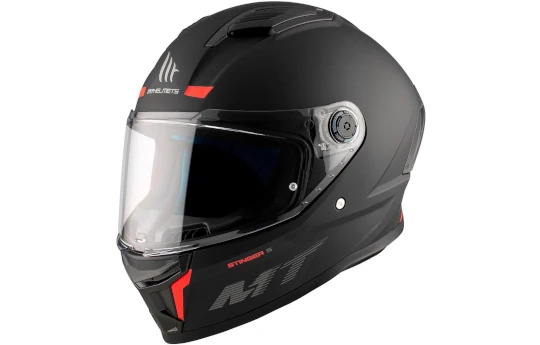 Kask integralny MT STINGER 2 TRON WHITE/PINK/BLUE biały szary różowy