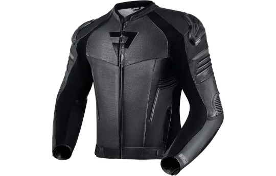 Kombinezon dwuczęściowy REBELHORN FIGHTER BLACK/FLO RED czarny czerwony fluo