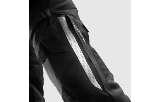 Spodnie tekstylne damskie REBELHORN HARDY 3.0 LADY BLACK/GREY czarny szary