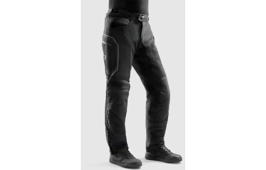 Spodnie tekstylne REBELHORN HIFLOW V SHORT BLACK czarny