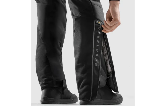 Spodnie tekstylne REBELHORN HIFLOW V SHORT BLACK czarny