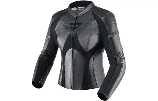 Kombinezon dwuczęściowy damski REBELHORN REBEL LADY BLACK/FLO RED/WHITE biały czerwony fluo czarny