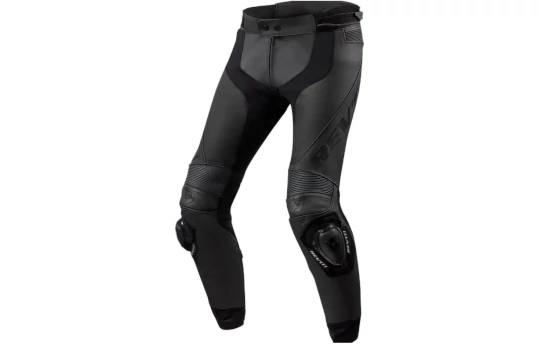 Spodnie skórzane REVIT APEX BLACK czarny