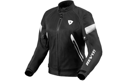 Kurtka tekstylna damska REVIT CONTROL AIR H2O LADY WHITE/BLACK biały czarny