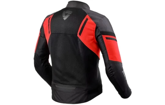 Kurtka tekstylna REVIT GT-R AIR 3 BLACK/NEON RED czarny czerwony fluo