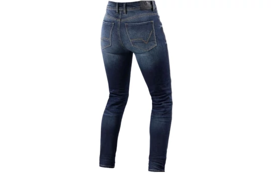 Jeansy motocyklowe damskie REVIT MARLEY LADY MEDIUM BLUE USED niebieski