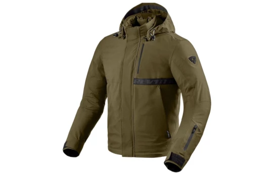 Kurtka tekstylna REVIT MONTANA H2O DARK GREEN zielony