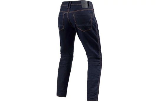 Jeansy motocyklowe REVIT REED DARK BLUE USED niebieski