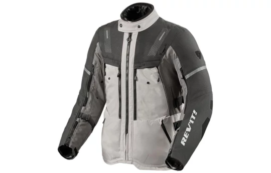 Kurtka tekstylna REVIT SAND 5 H2O SIVLER/BLUE srebrny niebieski