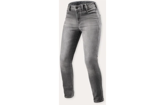Jeansy motocyklowe damskie REVIT SHELBY 3 LADY LIGHT BLUE VINTAGE niebieski