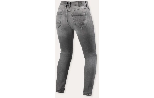 Jeansy motocyklowe damskie REVIT SHELBY 3 LADY LIGHT BLUE VINTAGE niebieski