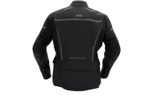 Kurtka tekstylna RICHA ATLANTIC 2 GORE-TEX BLACK czarny