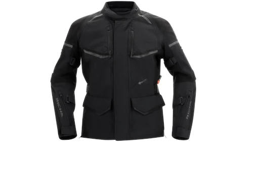 Kurtka tekstylna RICHA ATLANTIC 2 GORE-TEX BLACK czarny