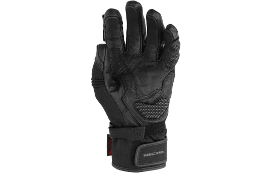 Rękawice zimowe damskie RICHA ATLANTIC GORE-TEX LADY BLACK czarny