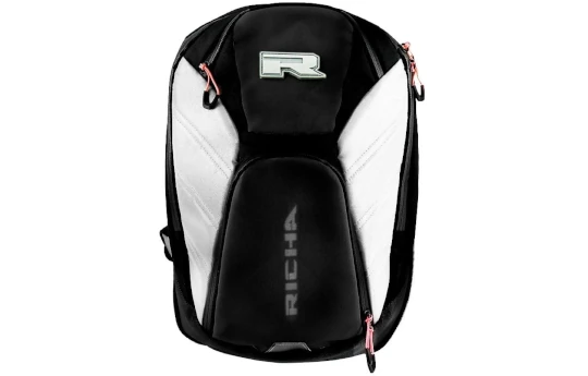Plecak RICHA FLASH BAG BLACK czarny biały