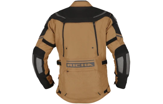 Kurtka tekstylna RICHA INFINITY 2 ADVENTURE BLACK czarny