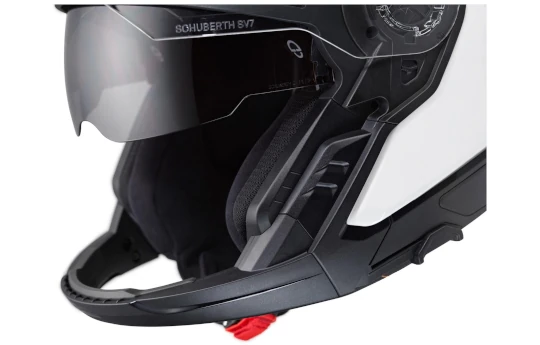 Kask otwarty SCHUBERTH J2 ECE GLOSSY WHITE biały