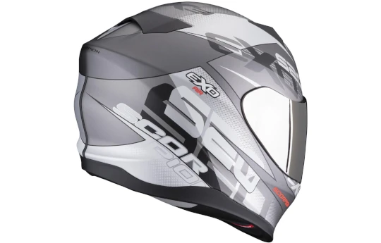 Kask integralny SCORPION EXO 520 EVO AIR TERRA BLACK/SILVER/WHITE czarny srebrny biały