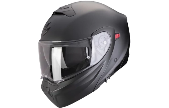 Kask szczękowy SCORPION EXO-930 EVO SOLID NEON RED czerwony