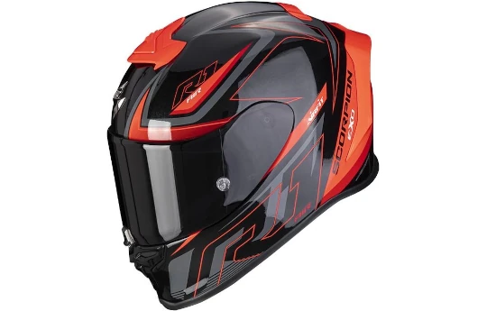 Kask integralny SCORPION EXO R1 EVO AIR COUP BLUE/RED/YELLOW niebieski czerwony żółty