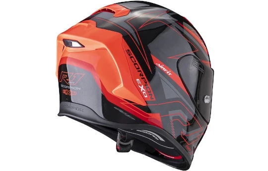 Kask integralny SCORPION EXO R1 EVO AIR COUP BLUE/RED/YELLOW niebieski czerwony żółty