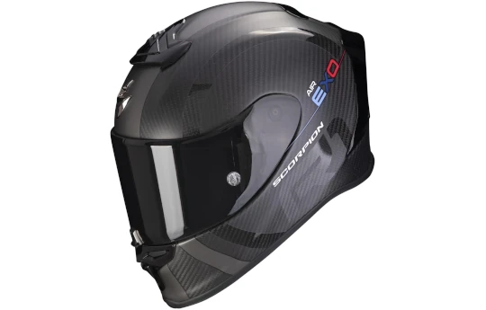 Kask integralny SCORPION EXO-R1 CARBON AIR ONYX BLUE niebieski