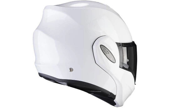 Kask szczękowy SCORPION EXO-TECH EVO SOLID WHITE biały