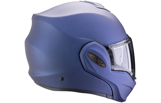 Kask szczękowy SCORPION EXO-TECH EVO PRO SOLID PEARL BLACK MATT czarny mat