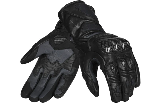 Rękawice sportowe SECA ATOM FLUO YELLOW czarny żółty fluo