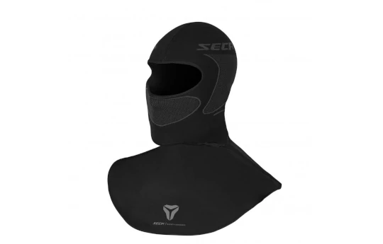 Kominiarka termoaktywna damska SECA BANDIT II WINDSTOP LADY LIMITED EDITION BLACK czarny