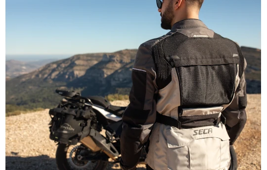 Kurtka tekstylna SECA DISCOVERY BLACK czarny