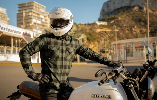 Koszula motocyklowa SECA MARSHAL II RED czerwony